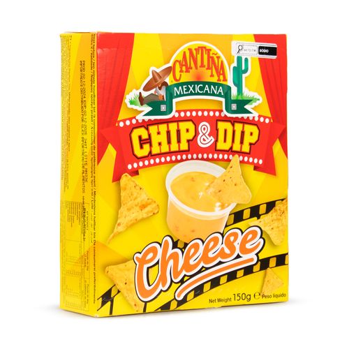 Kit Chips Molho de Queijo Cantina Mexicana 150g