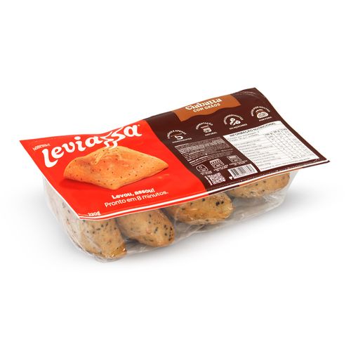 Ciabatta Leviassa Multigrãos 220g