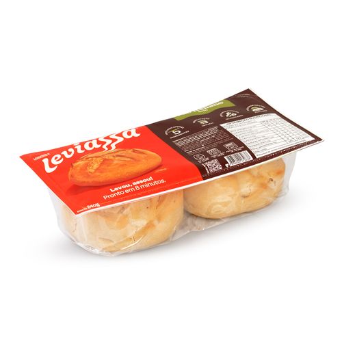 Mini Pão Leviassa Italiano 240g