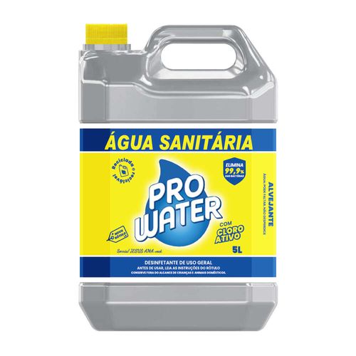 Água Sanitária Pro Water 5L