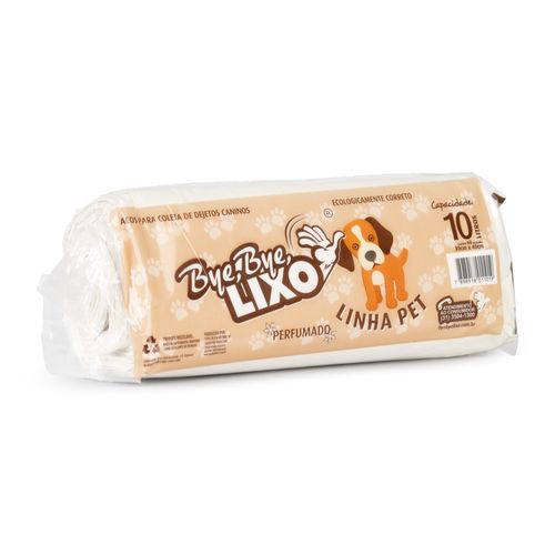 Saco para Lixo Bye Bye 10L com 60 Unidades