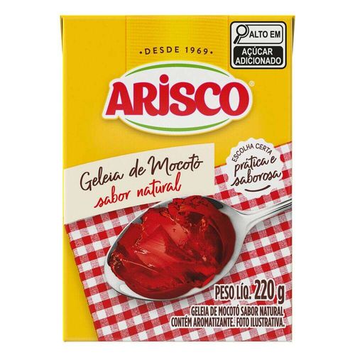 Geleia de Mocotó Arisco Natural Tetra Pak 220g