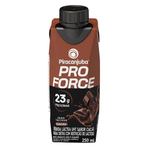 Bebida Láctea Zero Lactose Piracanjuba Whey Cacau 250ml