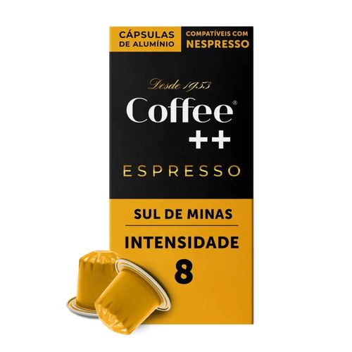Cápsulas de Café Coffee ++ Sul de Minas Caixa com 10 Unidades