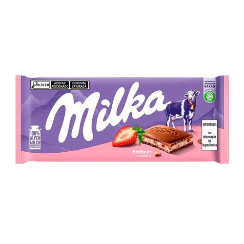 Chocolate Milka Morango 100g