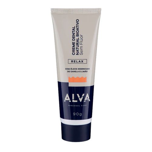 Creme Dental Relax Alva Limão e Canela 90g