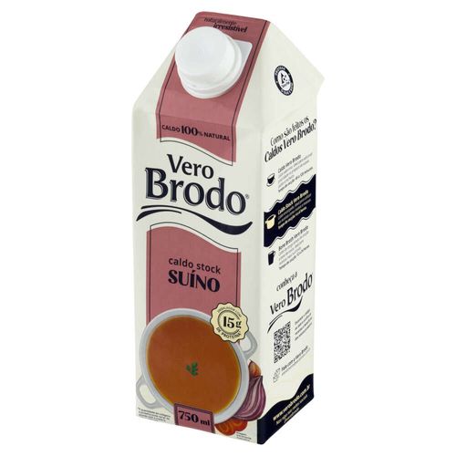Caldo de Ossos Vero Brodo Suíno 750ml