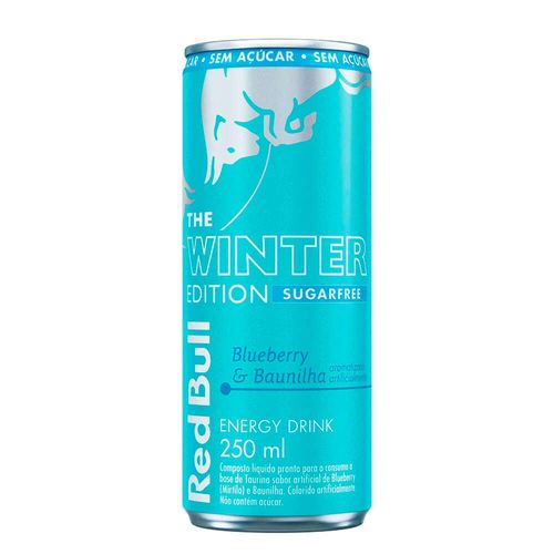 Energético Red Bull Blueberry & Baunilha Winter Lata 250ml