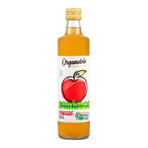 Vinagre de Maçã Organobio Orgânico 500ml