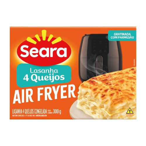 Lasanha Seara 4 Queijos Airfryer 300g