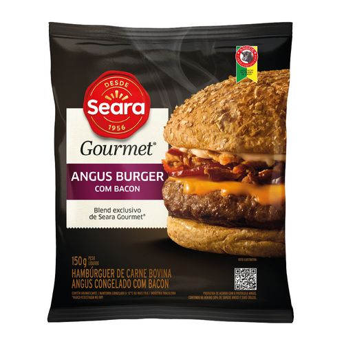 Angus Burguer Seara Gourmet Bacon 150g