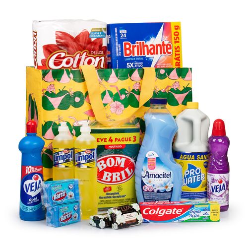 Cesta Básica Limpeza e Higiene