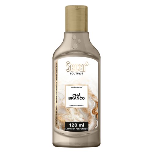 Limpador Perfumado Concentrado Secar Boutique Chá Branco 120ml
