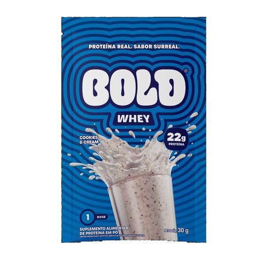 Whey Protein Bold Cookies & Cream Sachê 30g