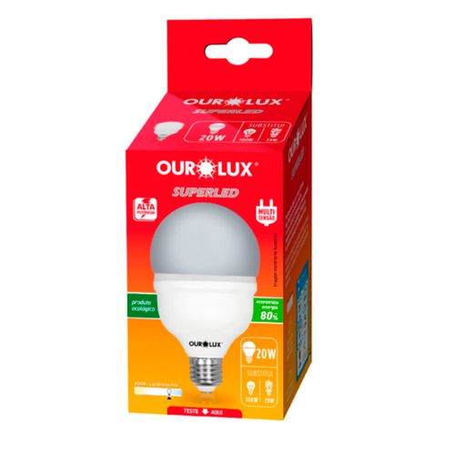 Lâmpada Ourolux Led 20W