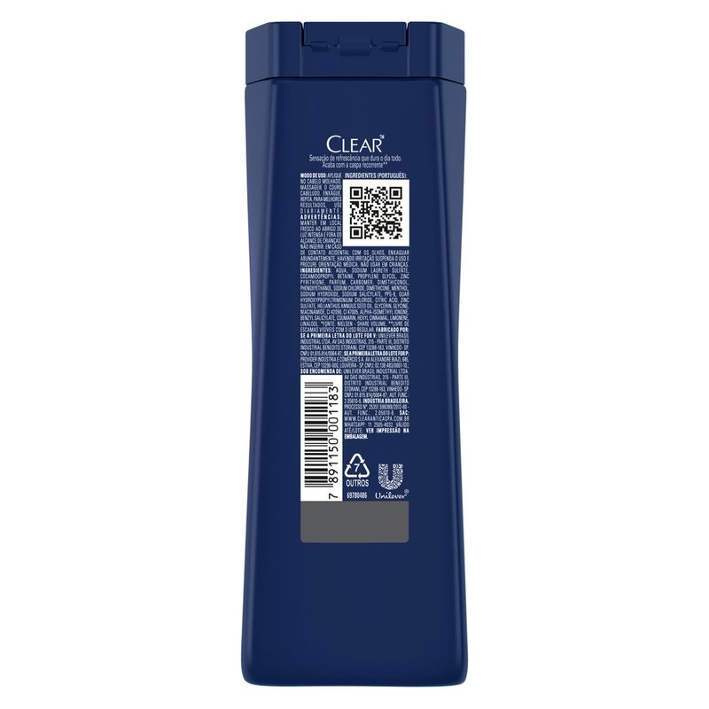 Shampoo-Anticaspa-Clear-Men-Ice-Cool-Menthol-400ml