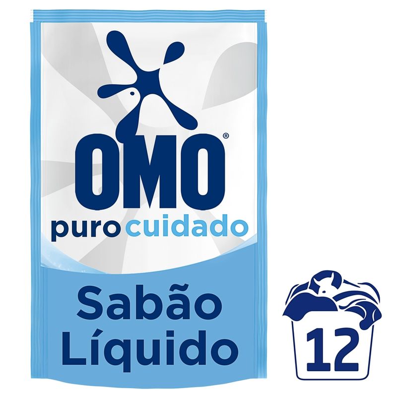 Lava-Roupas-Liquido-Refil-Omo-Puro-Cuidado-900ml