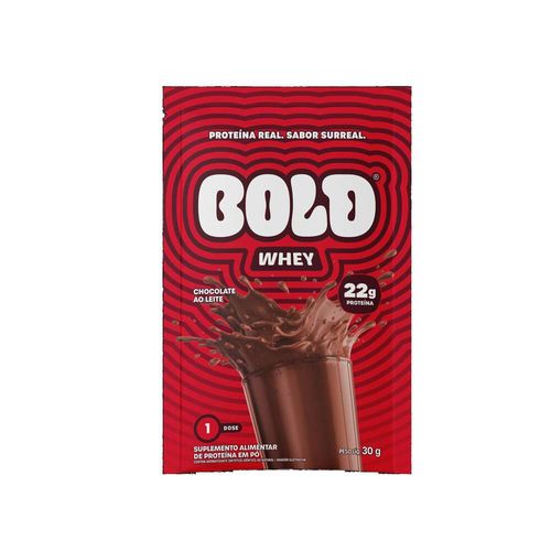 Whey Protein Bold Chocolate ao Leite Sachê 30g