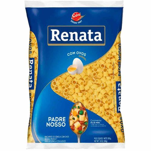 Massa Renata Com Ovos Padre Nosso 500g