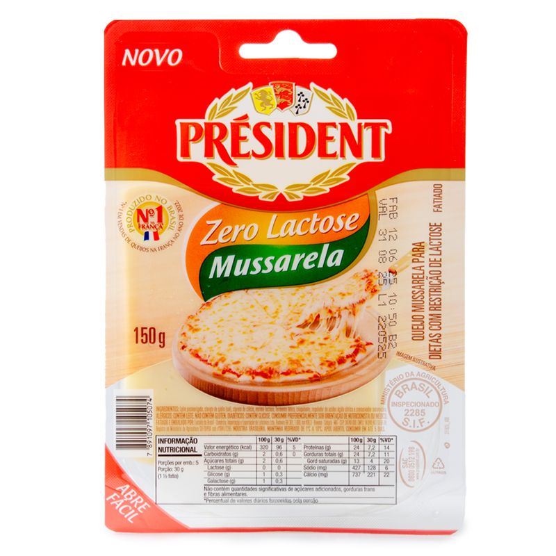 Queijo-Mussarela-President-Sem-Lactose-Em-Fatias-150g