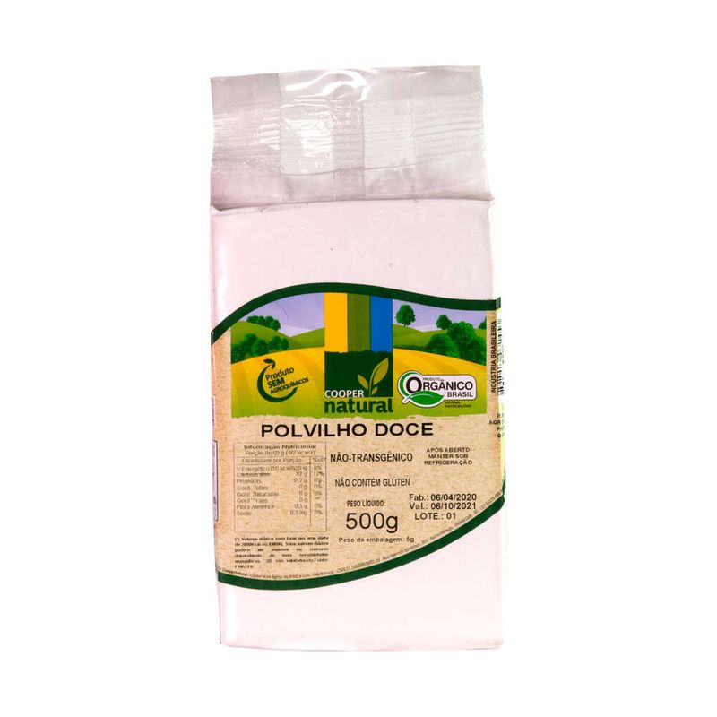 POLVILHO-DOCE-COOPERNAT-ORG-500G