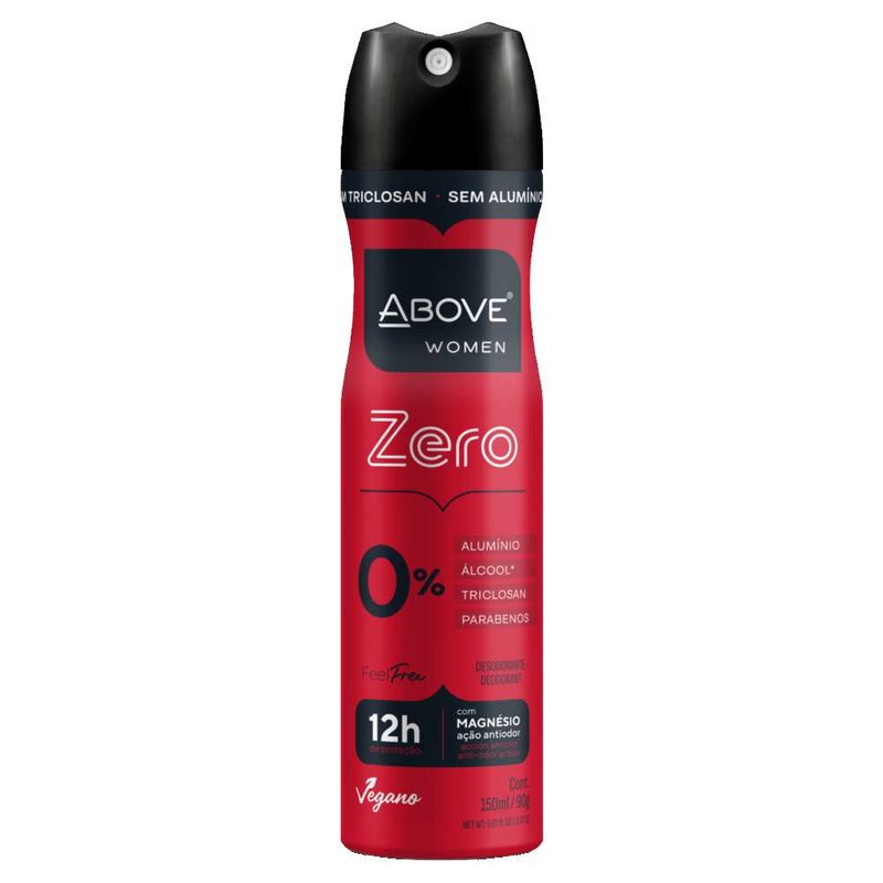 Desodorante-Aerossol-Above-Zero-Sem-Aluminio-150ml