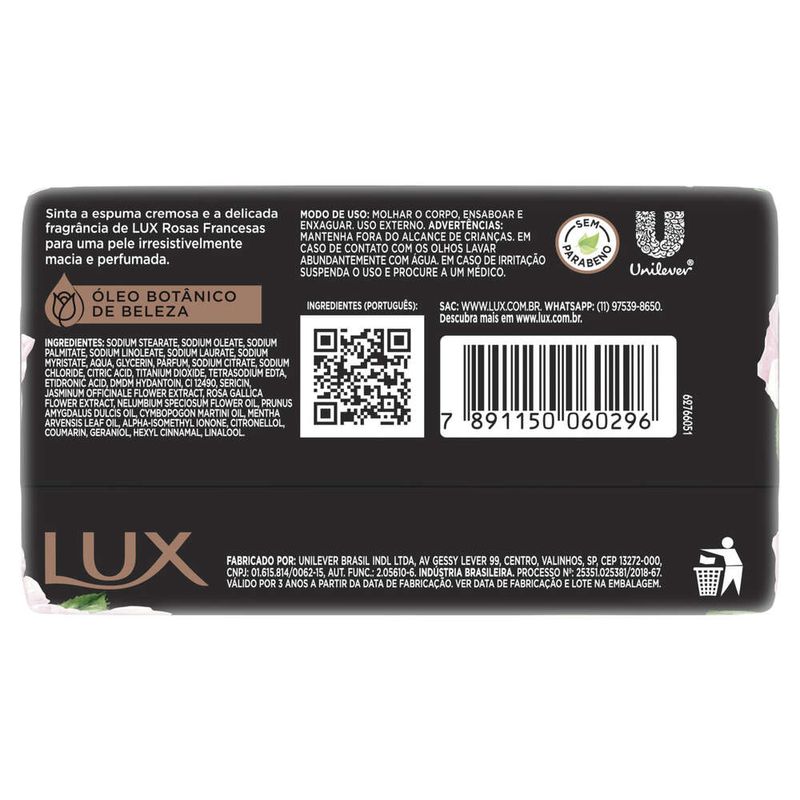 Sabonete-Barra-Glicerinado-Rosas-Francesas-Lux-Botanicals-125g