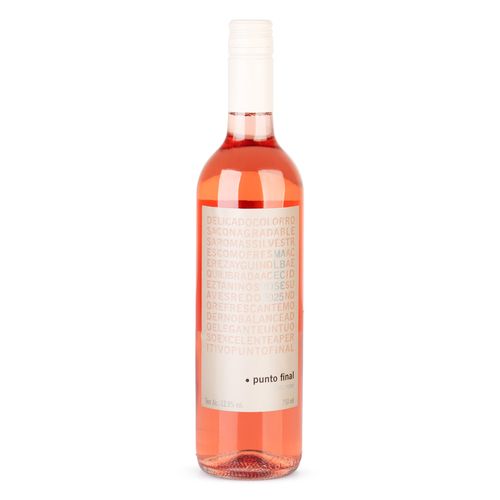Vinho Rosé Argentino Malbec Punto Final 750ml
