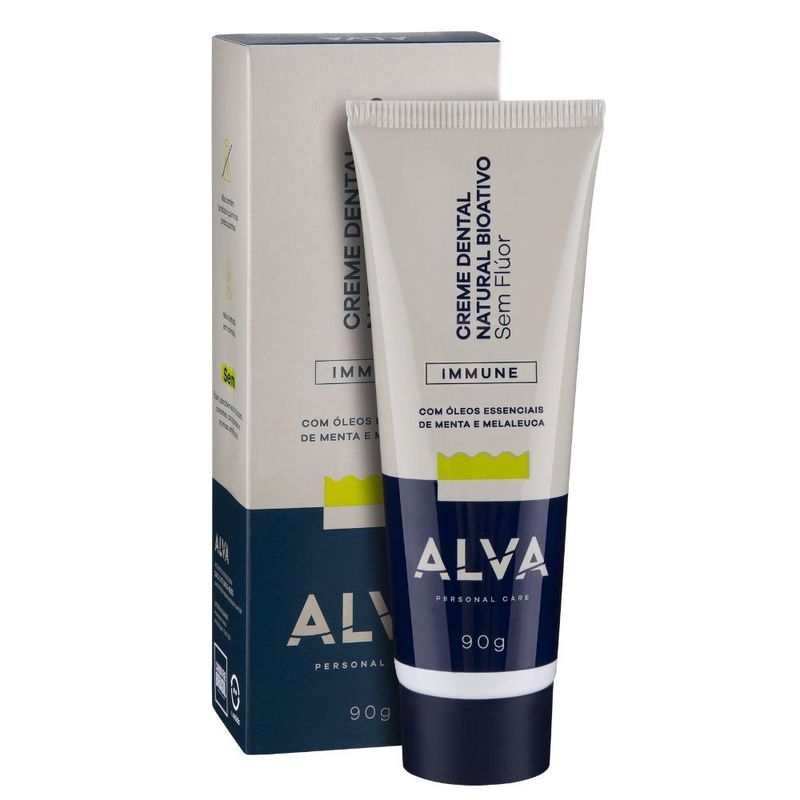 Creme-Dental-Immune-Menta-e-Melaleuca-Alva-90g