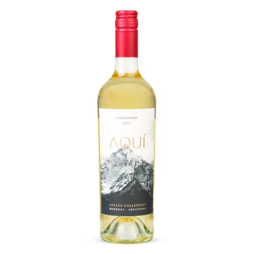 Vinho Branco Argentino Chardonnay Aqui 750ml