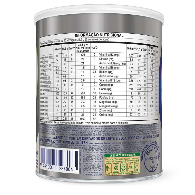 Suplemento-Alimentar-Nutren-Active-Baunilha-400g