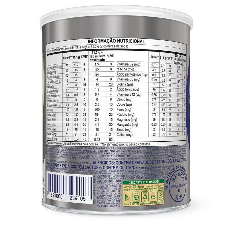 Suplemento-Alimentar-Nutren-Active-Chocolate-400g