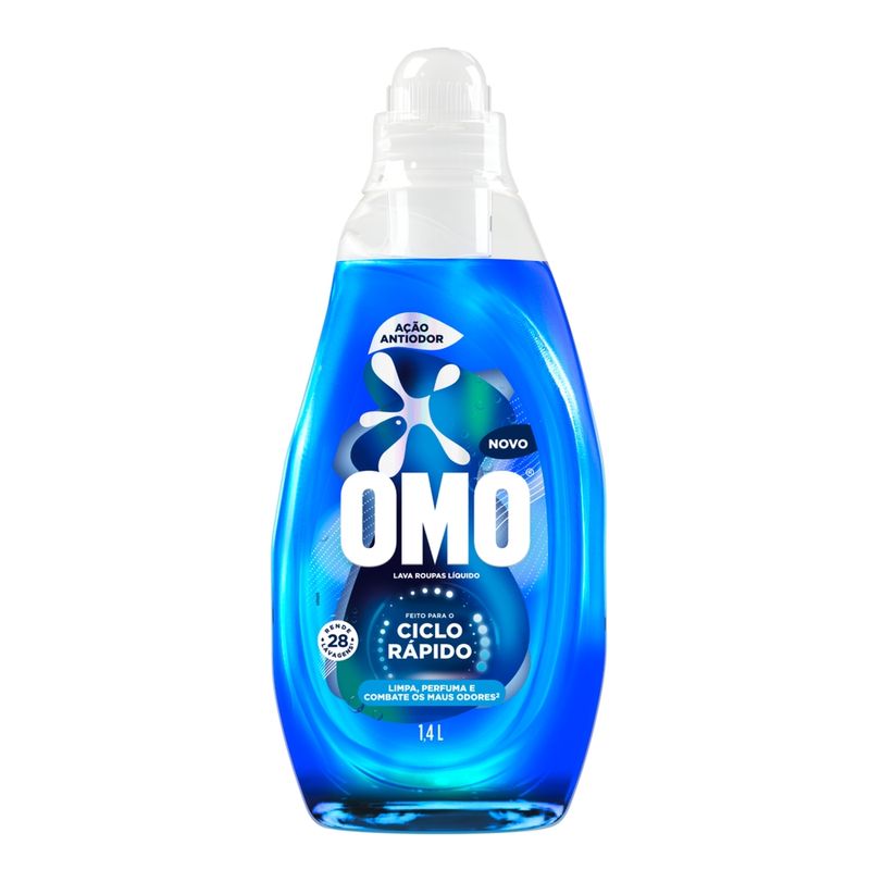 Lava-Roupas-Liquido-Omo-Ciclo-Rapido-Acao-Antiodor-14L