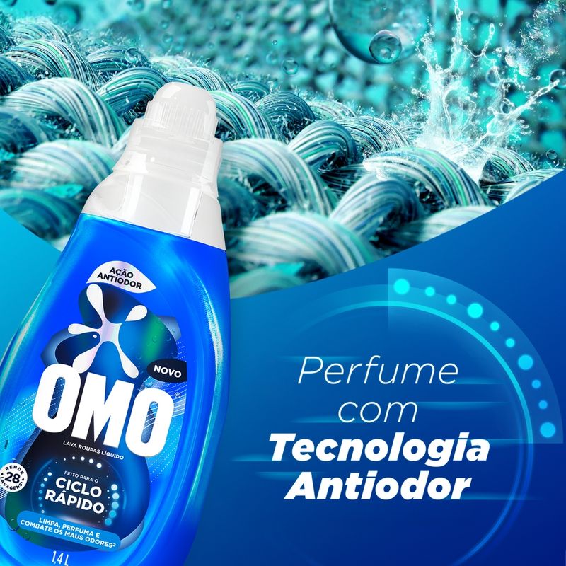 Lava-Roupas-Liquido-Omo-Ciclo-Rapido-Acao-Antiodor-14L