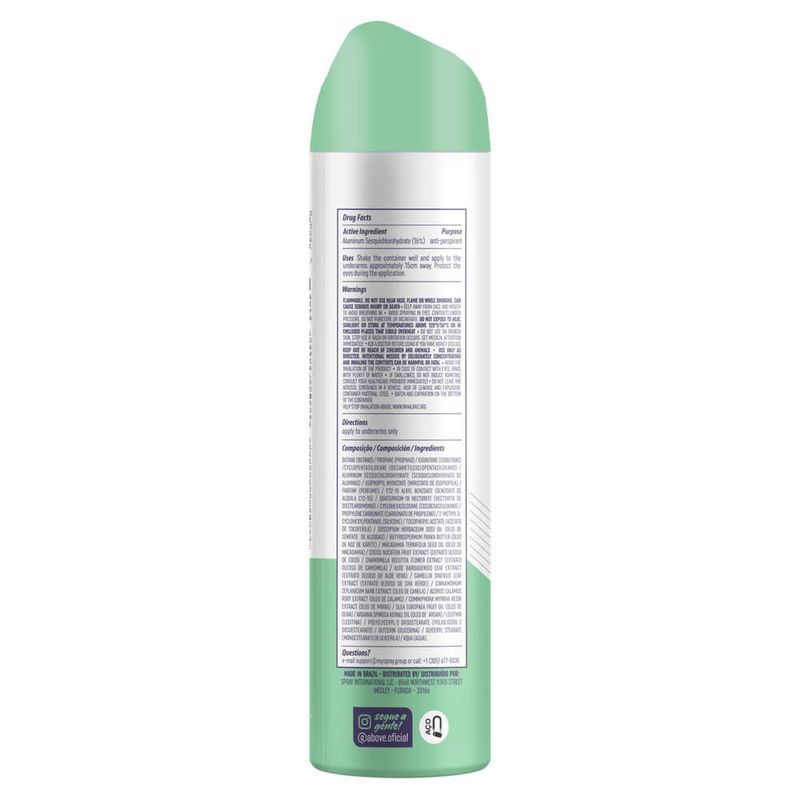 Desodorante-Aerossol-Above-Lady-150ml