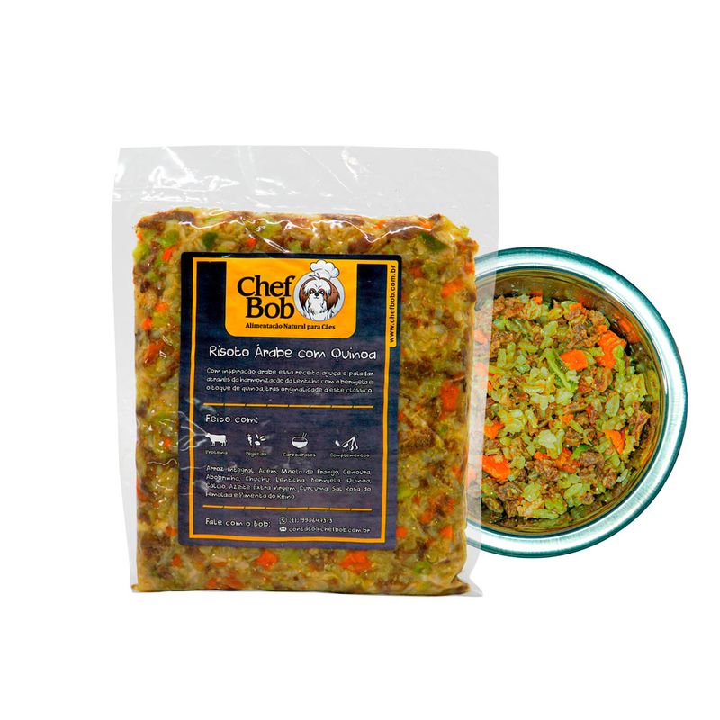 Comida-Pet-Congelada-Chef-Bob-Risoto-Arabe-350g