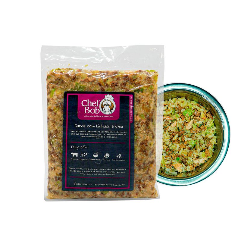 Comida-Pet-Congelada-Chef-Bob-Carne-com-Linhaca-350g