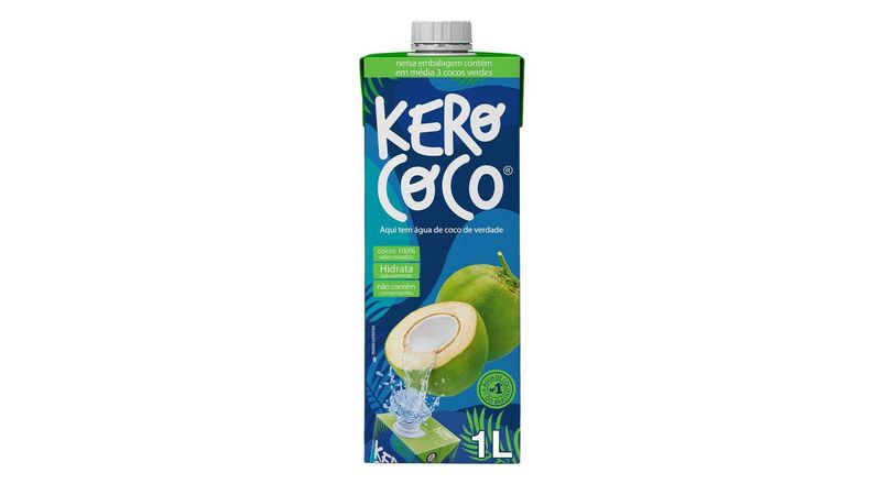 Água De Coco Kero Coco Caixa 1L - Zona Sul