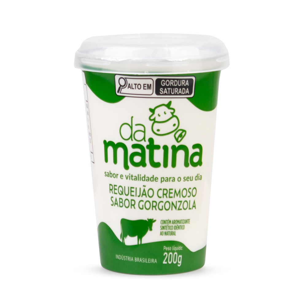 Requeijão Cremoso Da Matina Gorgonzola Copo 200g