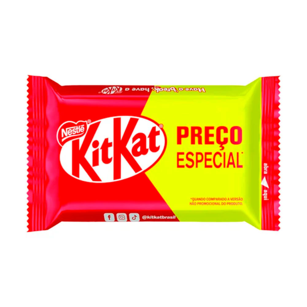 kitty kit Kat様4体まとめてセット販売専用です！ Chocolate Ao Leite Kit Kat 4 Fingers 41,5g Promo-1184059 - Zona Sul