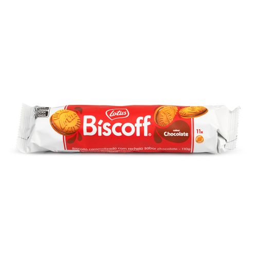 Biscoito Belga Lotus Biscoff Sandwich Milk Chocolate 110g