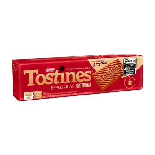 Biscoito Ginger Tostines 150g