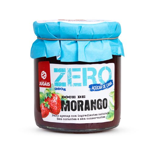 Geleia Portuguesa Quinta de Jugais Morango Zero Açúcar 280g
