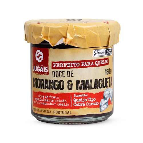 Geleia Portuguesa Quinta de Jugais Morango e Malagueta 180g