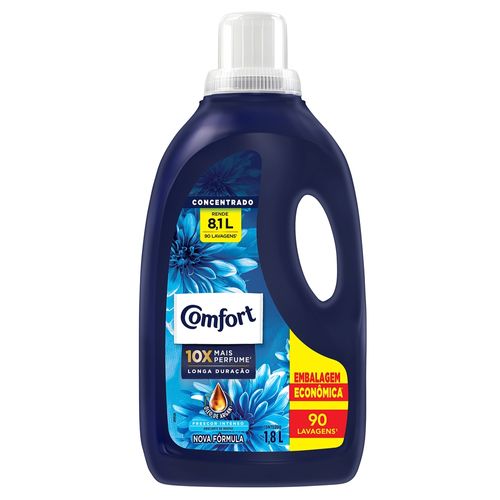 Amaciante Para Roupas Concentrado Comfort Frescor Intenso 1,8L