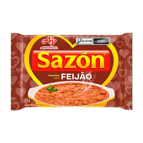 Tempero para Feijão Sazon 60g