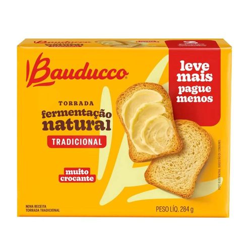 Torrada Bauducco Tradicional Pack 284g