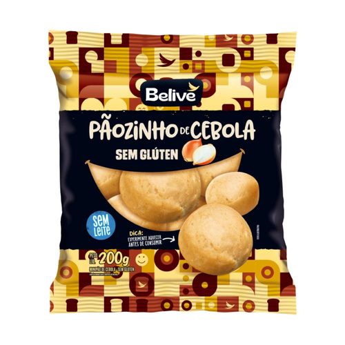 Pãozinho de Cebola Believe Sem Glúten 198g