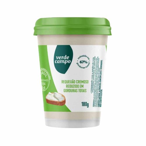 Requeijão Cremoso Verde Campo Tradicional 180g