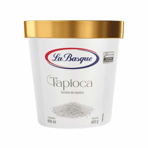 Sorvete La Basque Tapioca 490ml